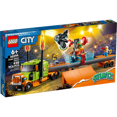 LEGO CITY Le camion de spectacle des cascadeurs 2021